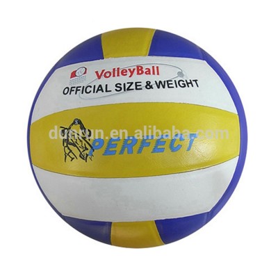 PU leather Laminated volleyball, grain PU material volleyball